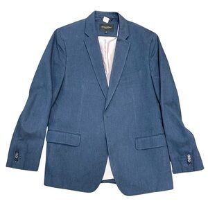 Banana Republic Tailored Fit Blue Blazer - 44R